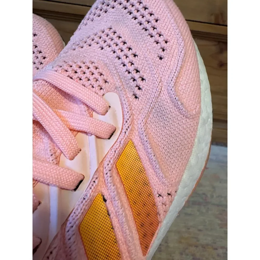 Adidas‎ Ultraboost 22 HEAT.RDY runnibg Shoes Light Flash Orange 8.5